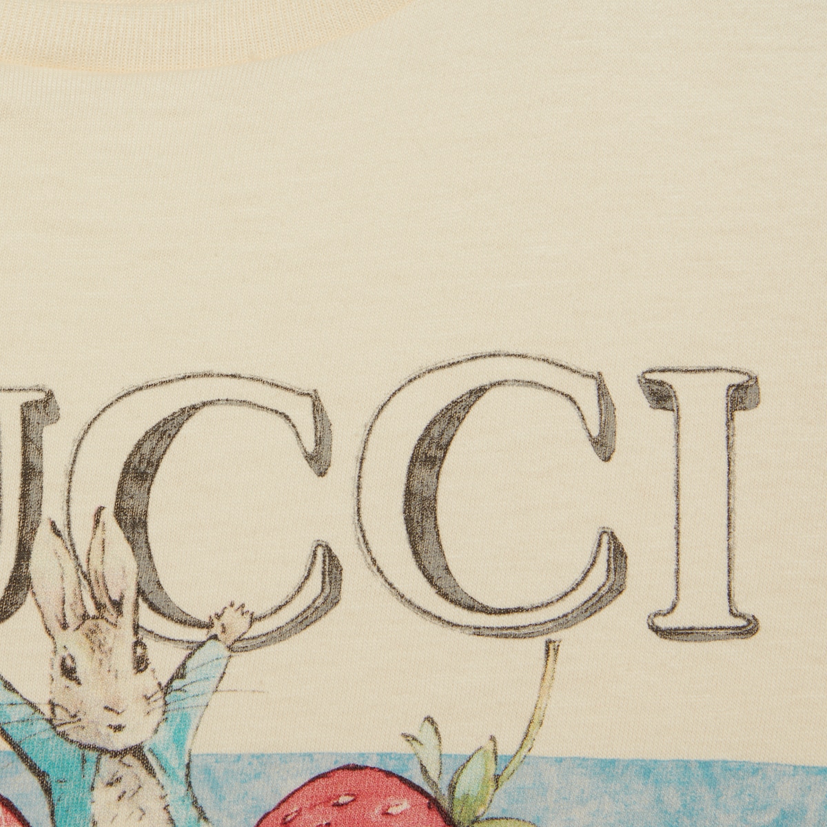 Peter Rabbit™ x Gucci T-Shirt in creme | GUCCI® ES