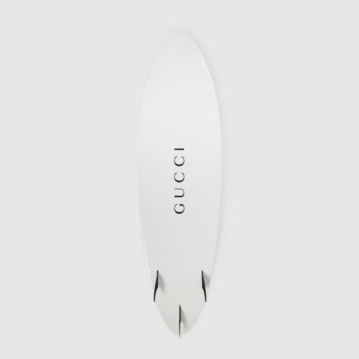 Web surfboard in white polyurethane | GUCCI® SI