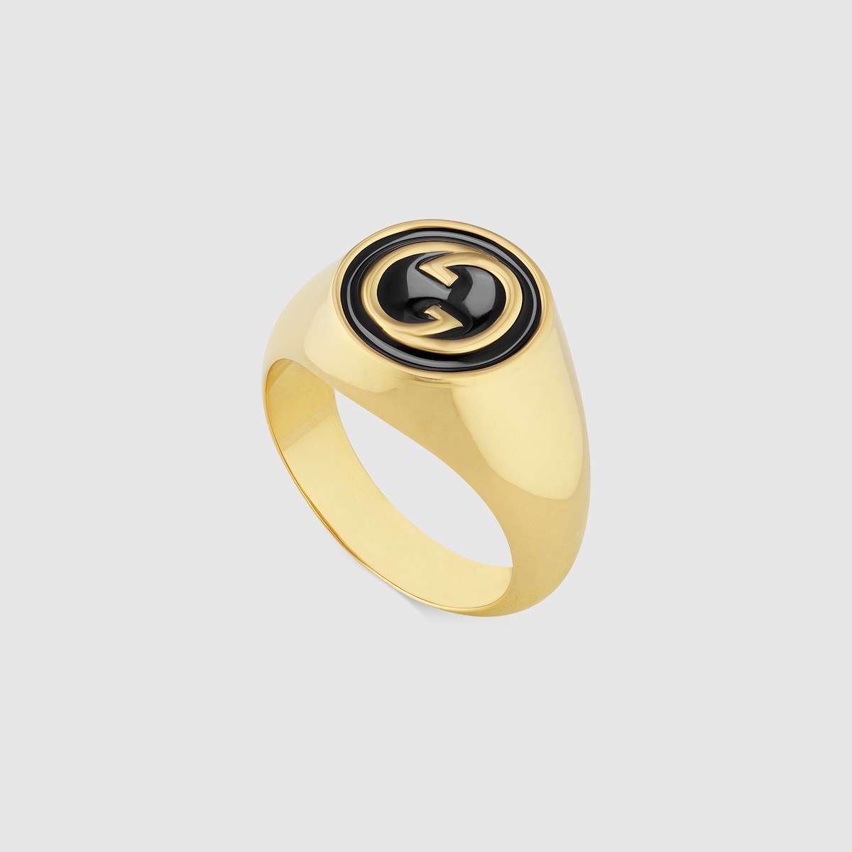 Gucci Blondie enamel ring in gold toned metal GUCCI US