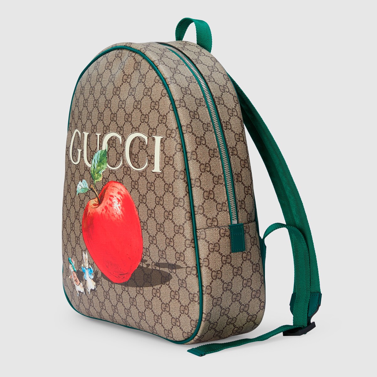 ピーターラビット™ x GUCCI バックパックベージュ＆エボニー GG