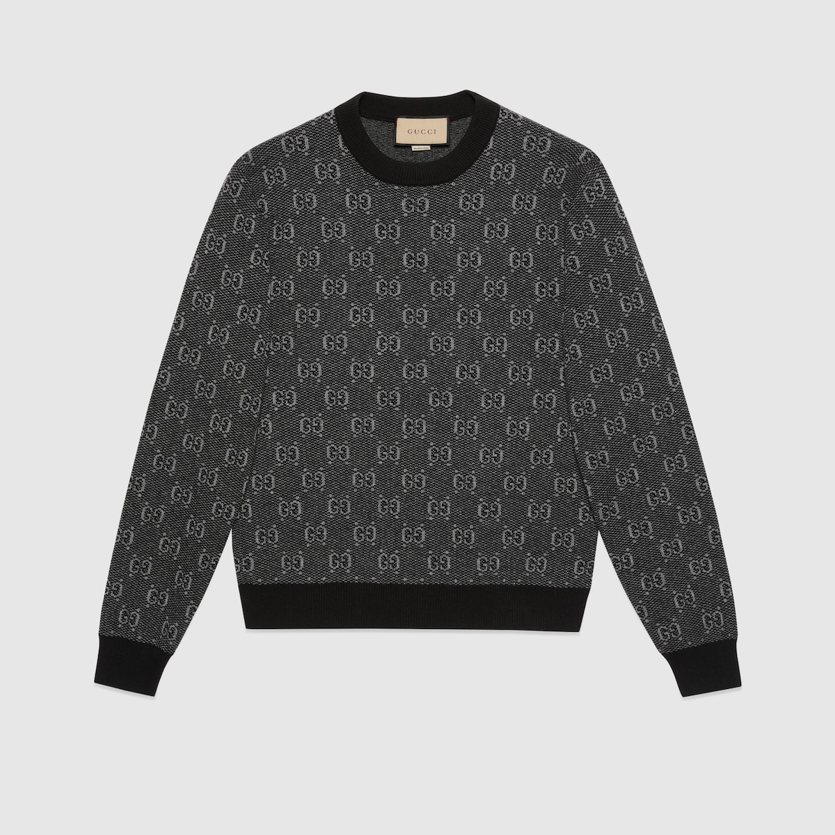 GUCCI×KAI グッチ ニット セーター テディベア GG柄 S ネイビー系