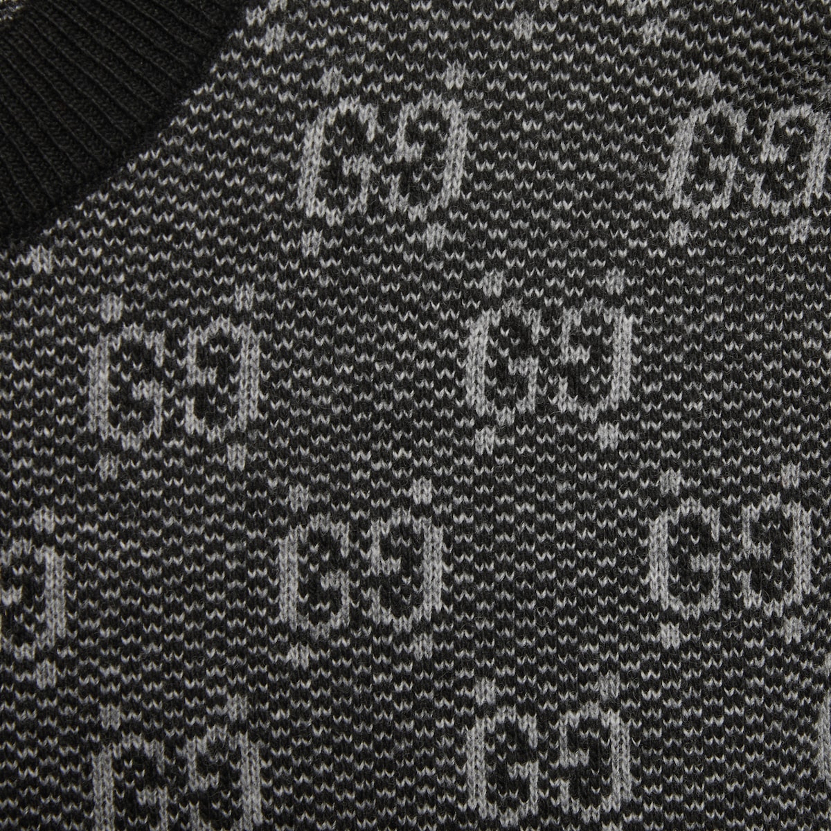 GG wool jacquard sweater