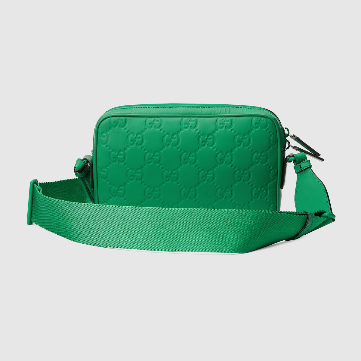 Small crossbody bag in green leather GUCCI Canada