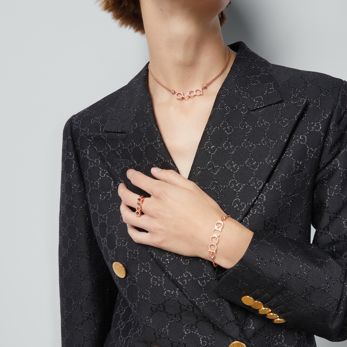 GUCCI' letter ring