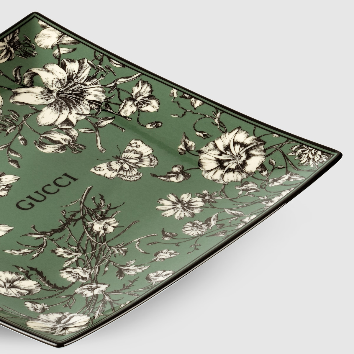 Gucci Flora Sketch print medium trinket tray