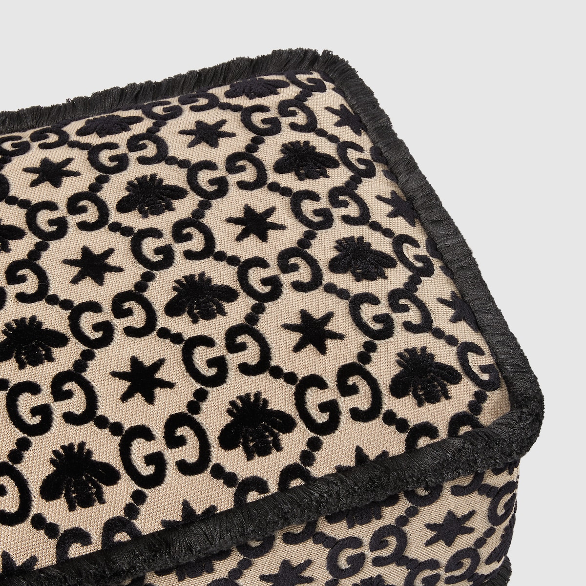 GG jacquard stool
