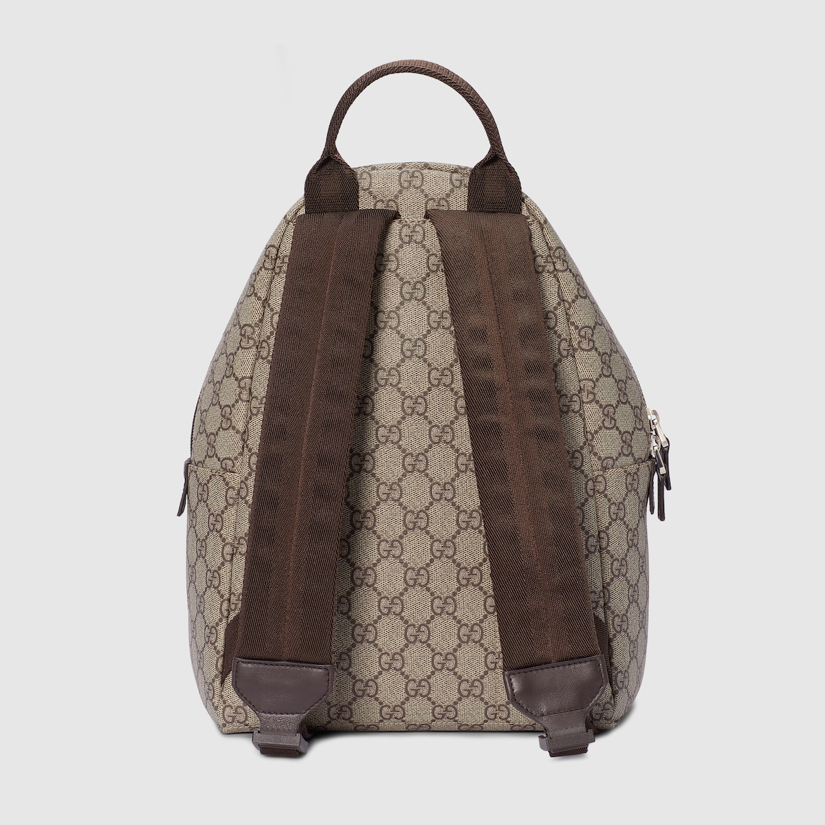 Children's GG backpack in beige and ebony Supreme | GUCCI® US