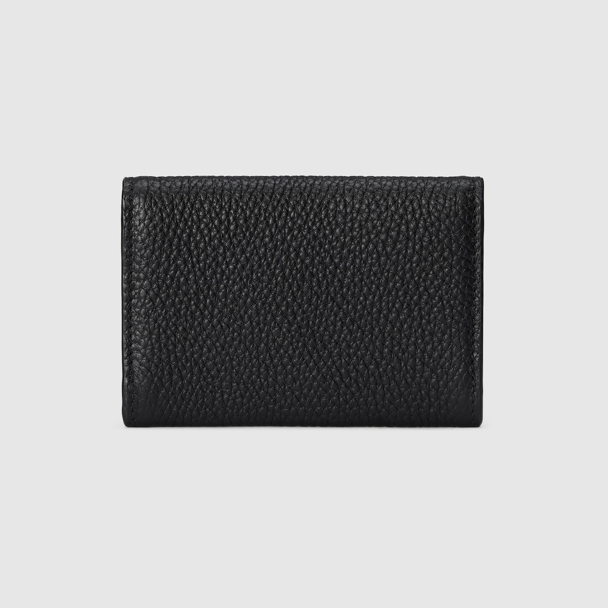 GUCCI ロゴ カードケース（名刺入れ） ・ブラック レザー