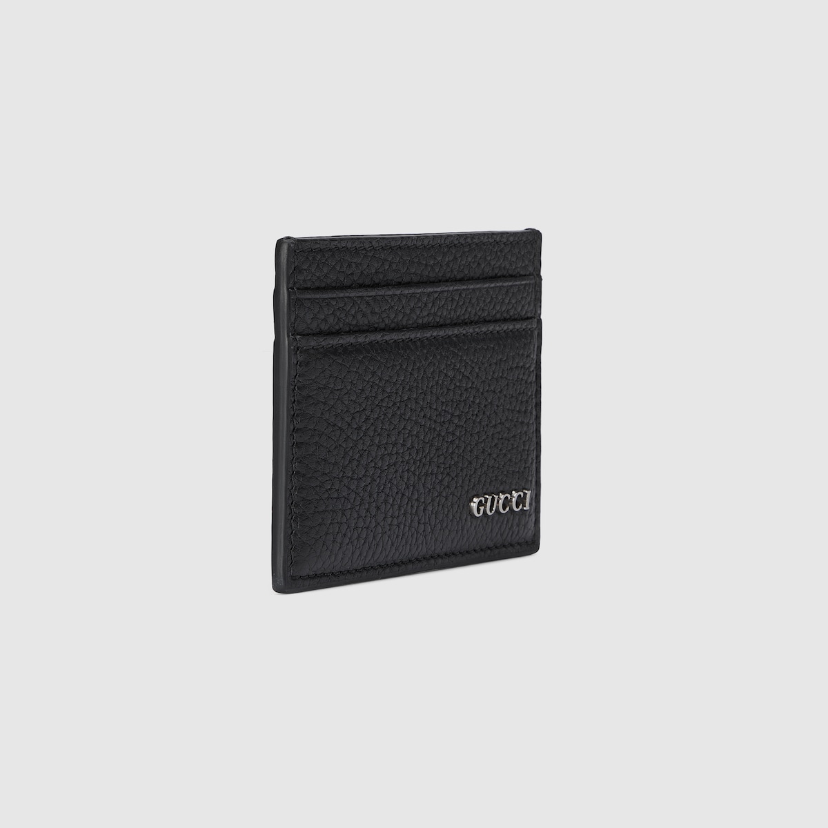 アクセサリーその他 GUCCI GUCCI IMPRINT CARD CASE IN GRAINY LEATHER 771157_AABXM_1000_007_080_0000