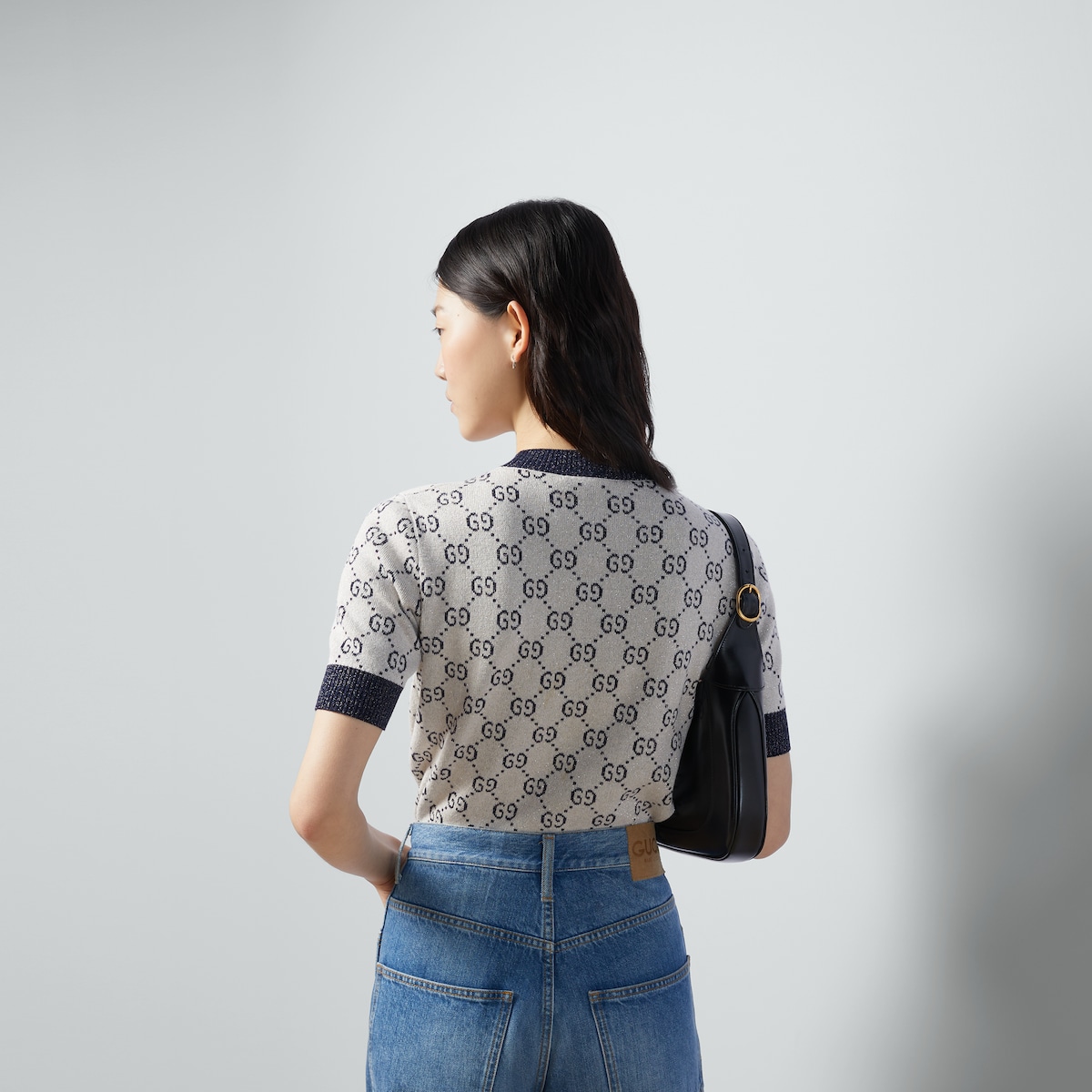 確実正規品】 美品 GUCCI GGラメ ジャカード トップ - メルカリ
