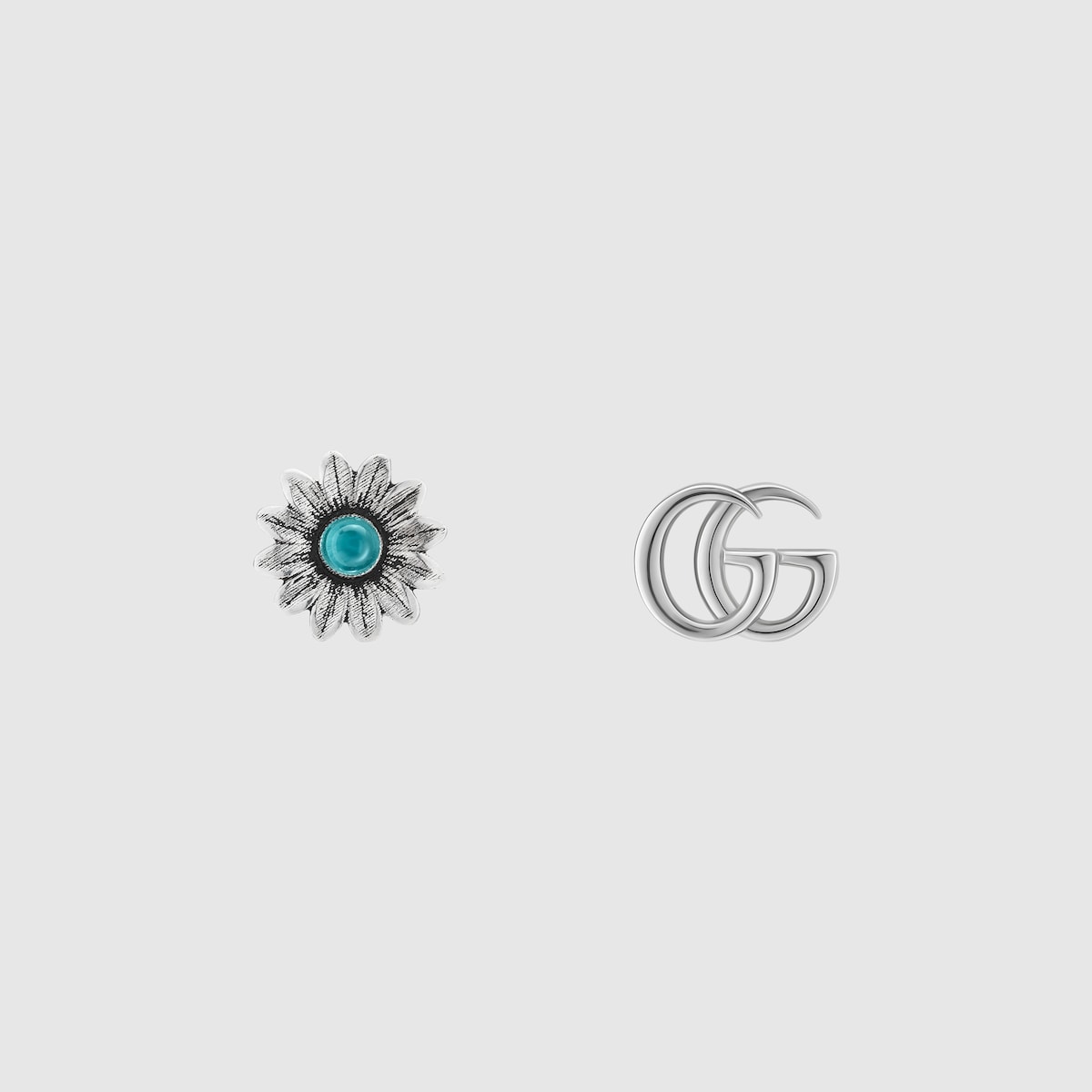 ✨️GUCCI earring✨️グッチピアス SV925 フラワー 花 片耳 GUCCI - GUCCI グッチ フラワー 花 ピアス シルバー Ag925の通販