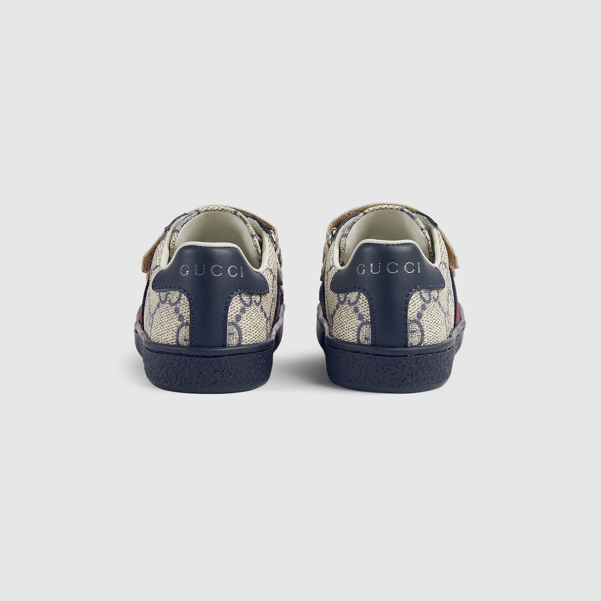 Toddler Gucci Ace sneaker in beige and ebony GG Supreme - thumbnail 9