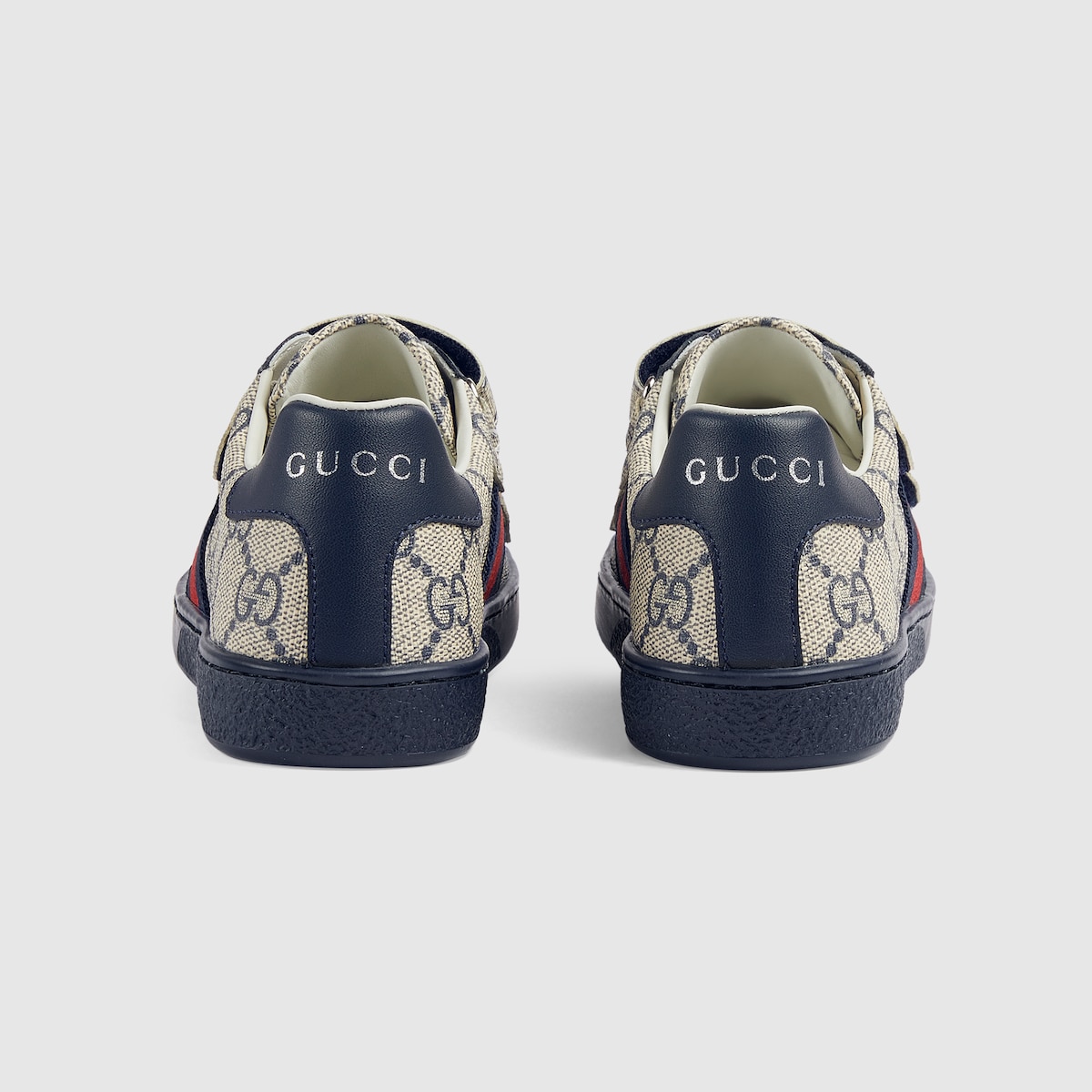 Children's Ace sneaker in beige and brown GG Supreme - thumbnail 8