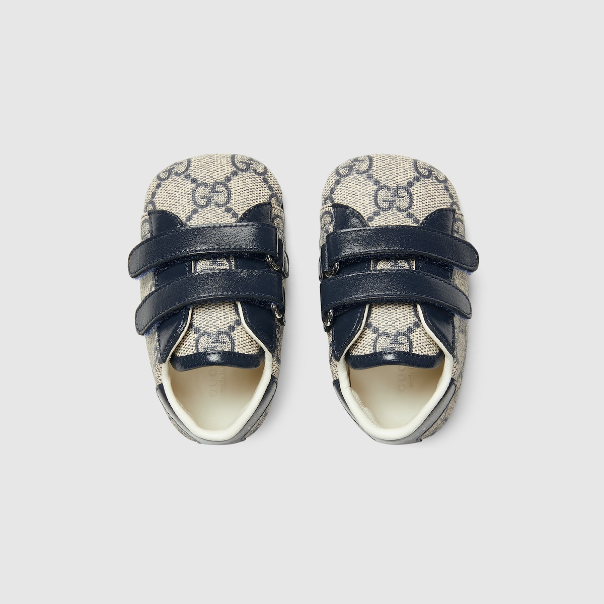 GUCCI Baby Ace Sneaker Blue Rubber