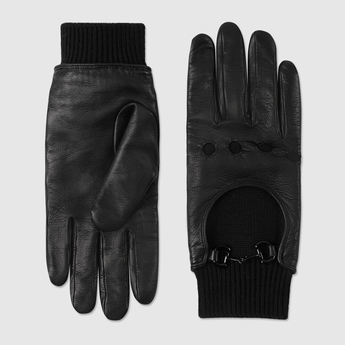 Gucci leather sale gloves mens