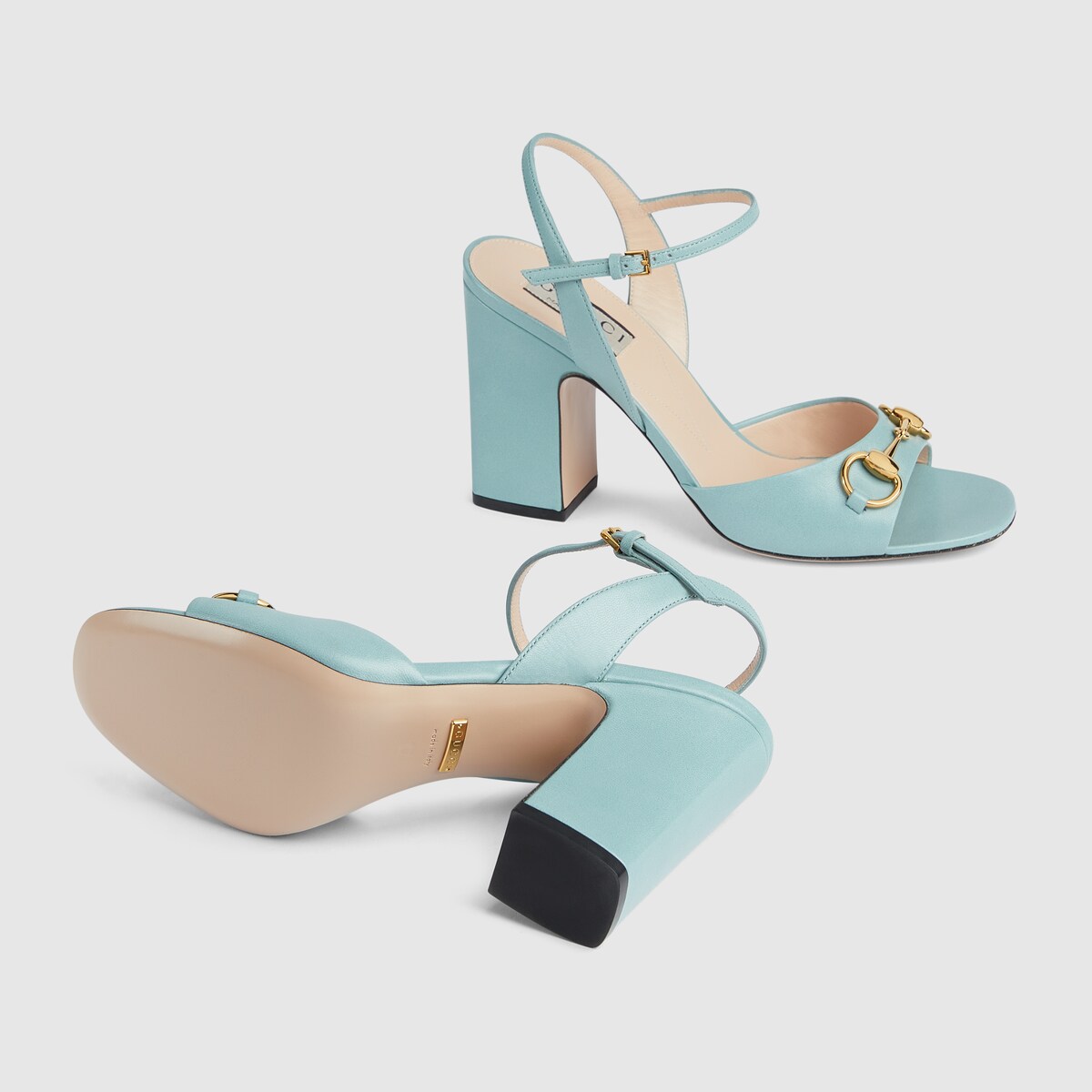 Gucci pastel sandals sales