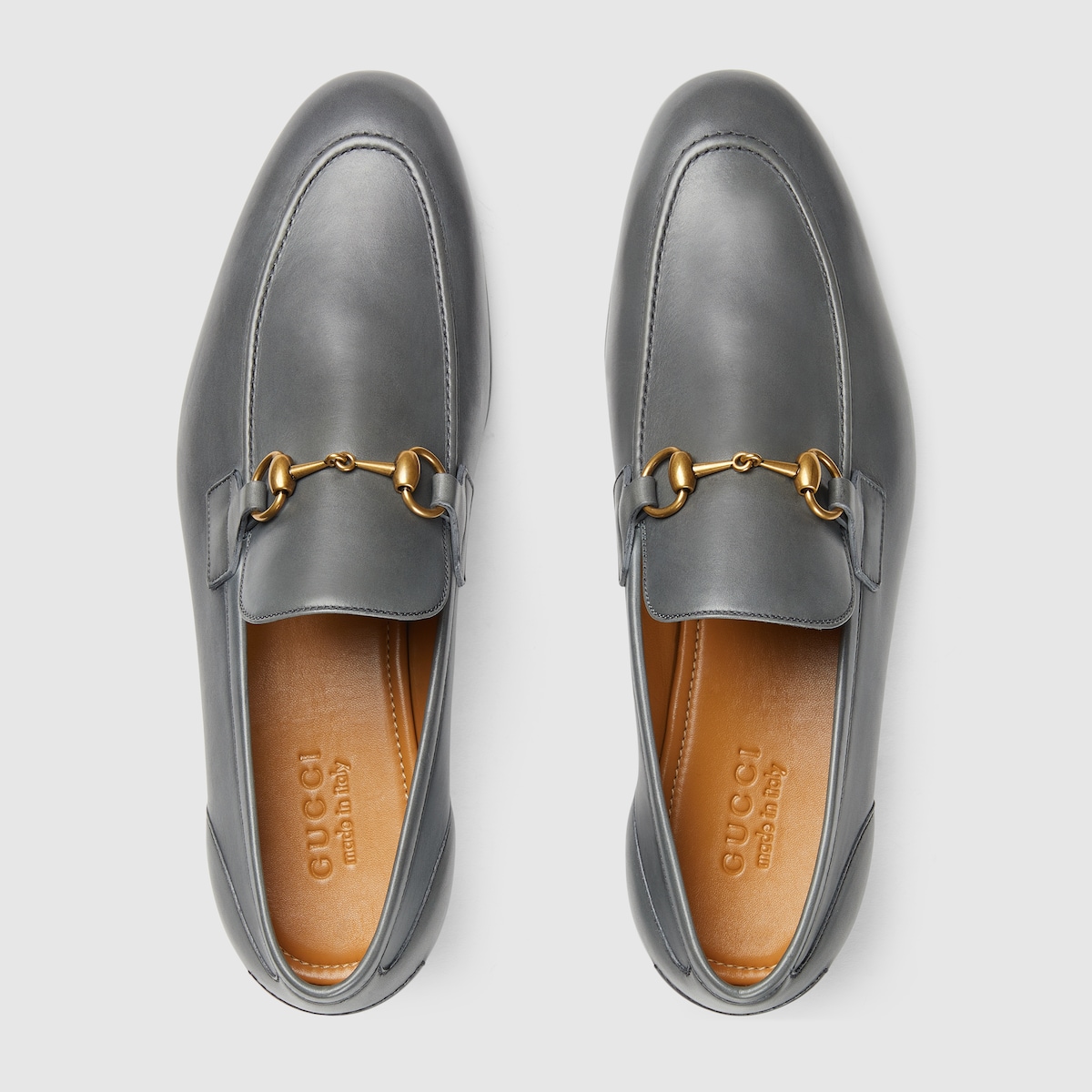 Gucci shoes gray sale
