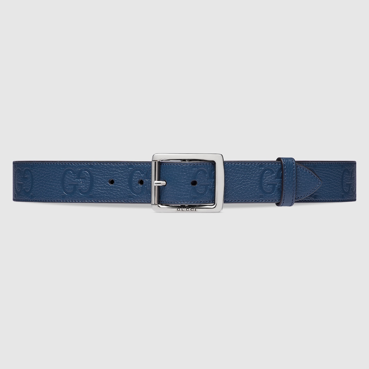 Navy blue 2025 gucci belt