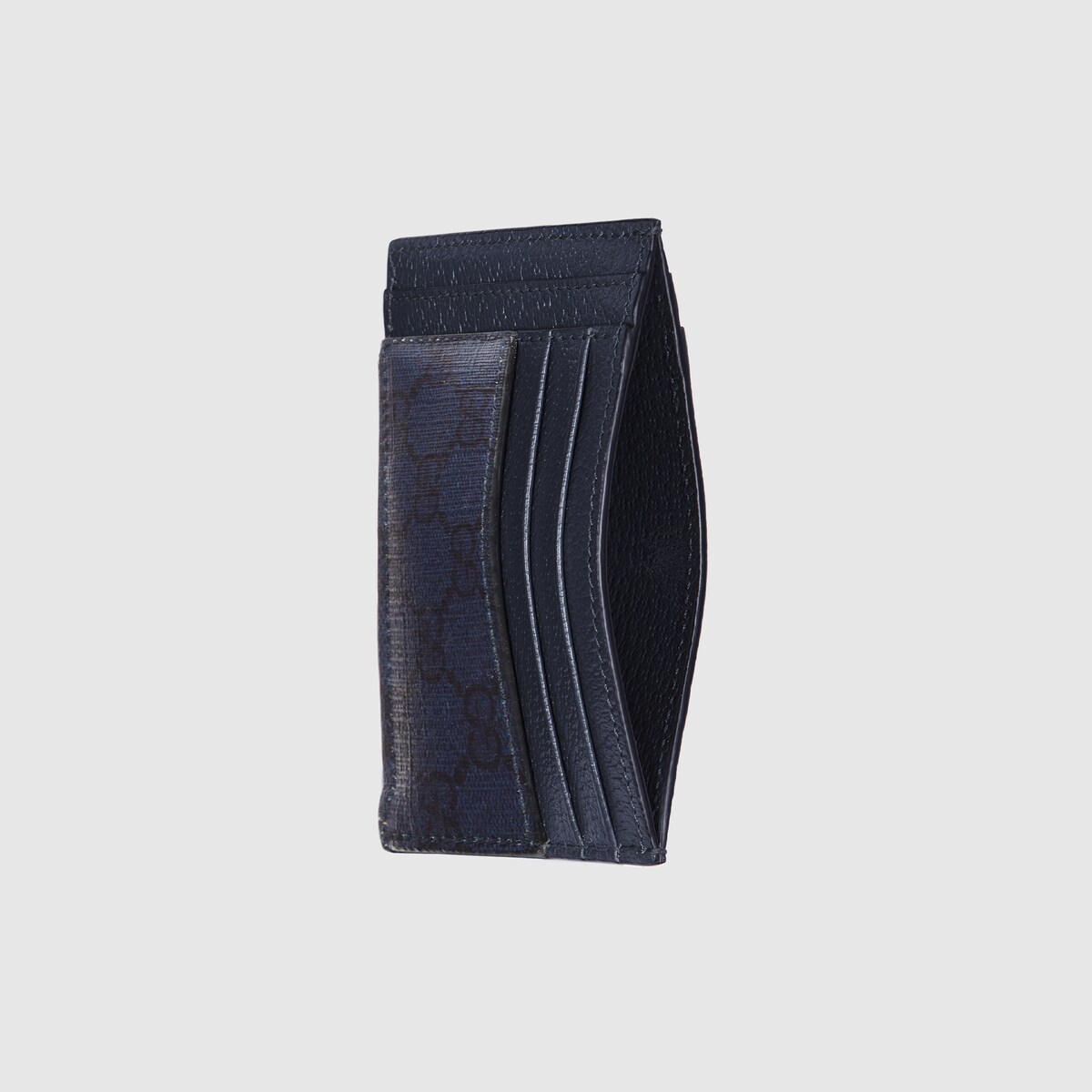 カードケース・名刺入れ OPHIDIA GG CARDS HOLDER Ophidia card case in blue and dark blue Supreme | GUCCI® CA