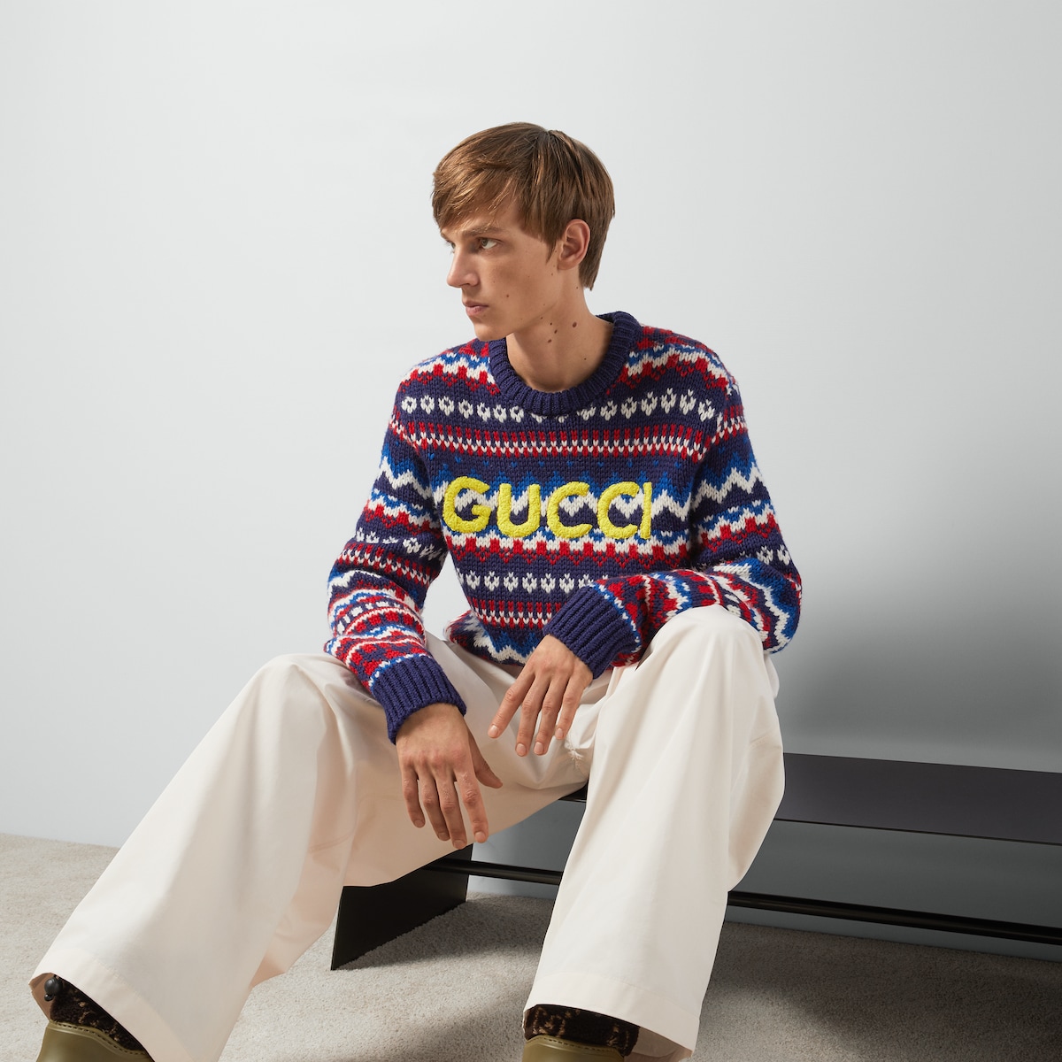 Gucci knitted jumper sale