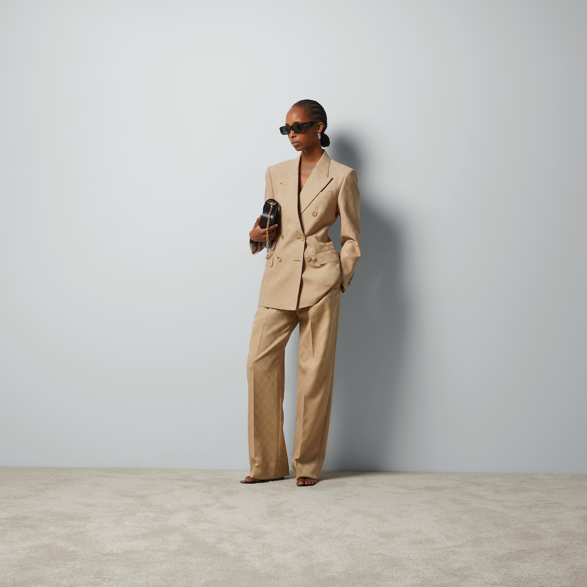 激安アウトレット GG wool jacquard jacket in camel | GUCCI® CA ジャケット・アウター