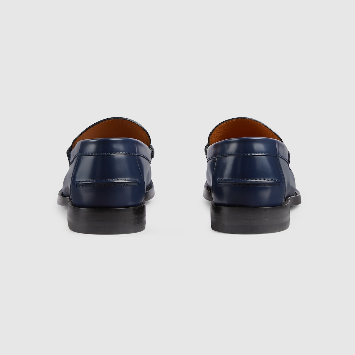 Navy on sale gucci loafers