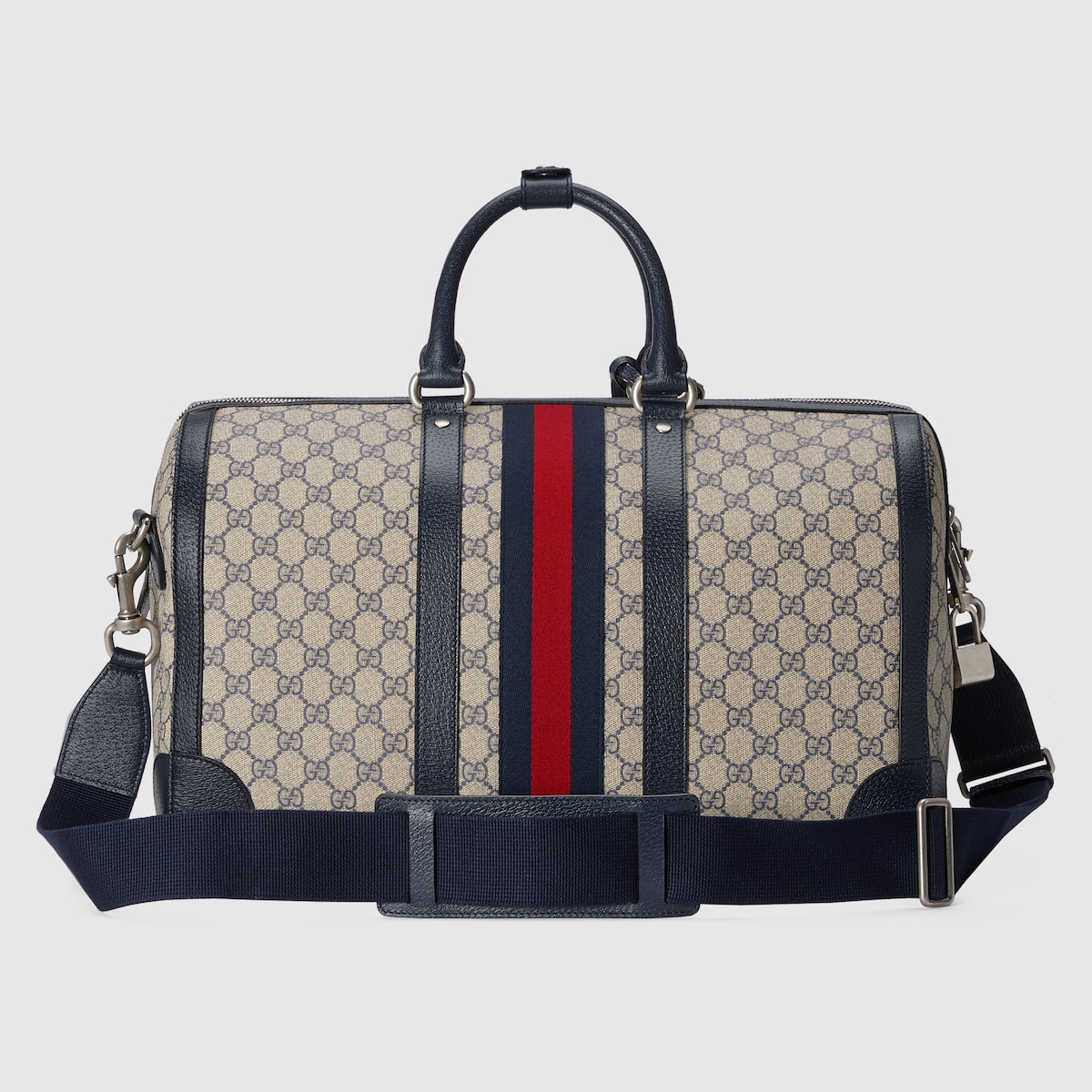 ★人気★【GUCCI】★SAVOY GG ミディアム ダッフルバッグ★ Gucci Savoy〕ミディアム ダッフルバッグベージュ＆エボニー GG