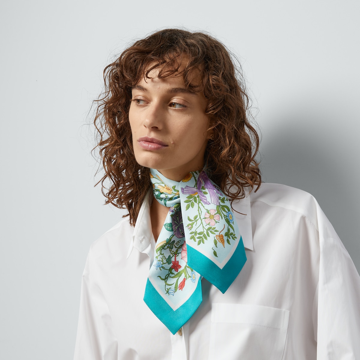 Gucci neck sales bow scarf