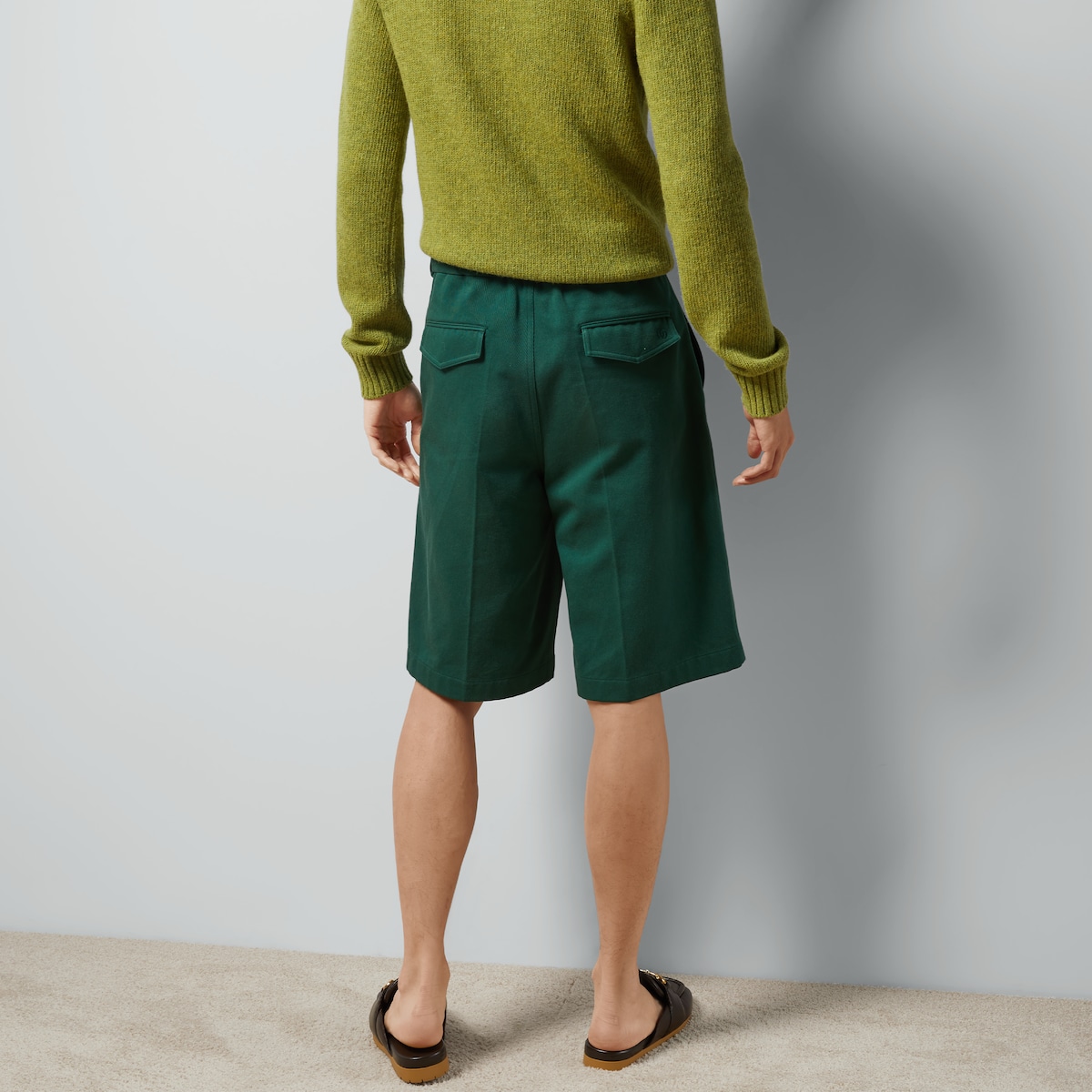 Green gucci shorts 2025
