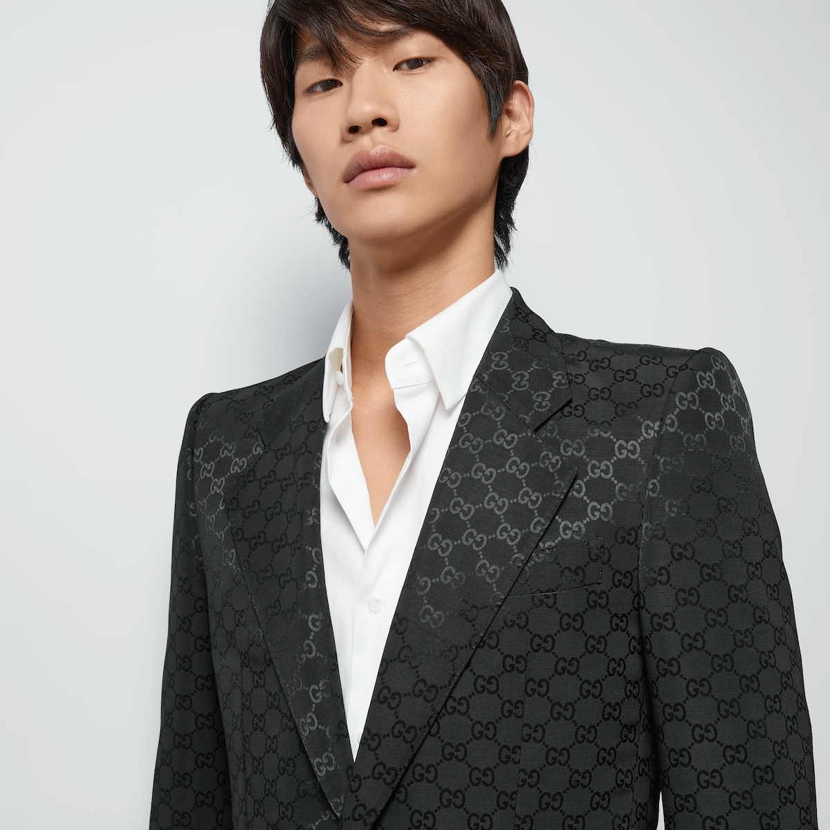 Gucci 男の子　黒　フォーマル　スーツ　コットンベルベット Gucci 男の子 黒 フォーマル スーツ コットンベルベット Gucci