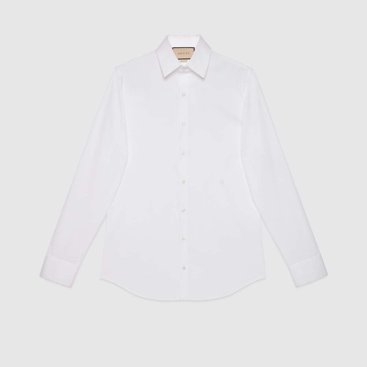 グッチ メンズ ウェアストレッチコットン ポプリン シャツ | GUCCI公式