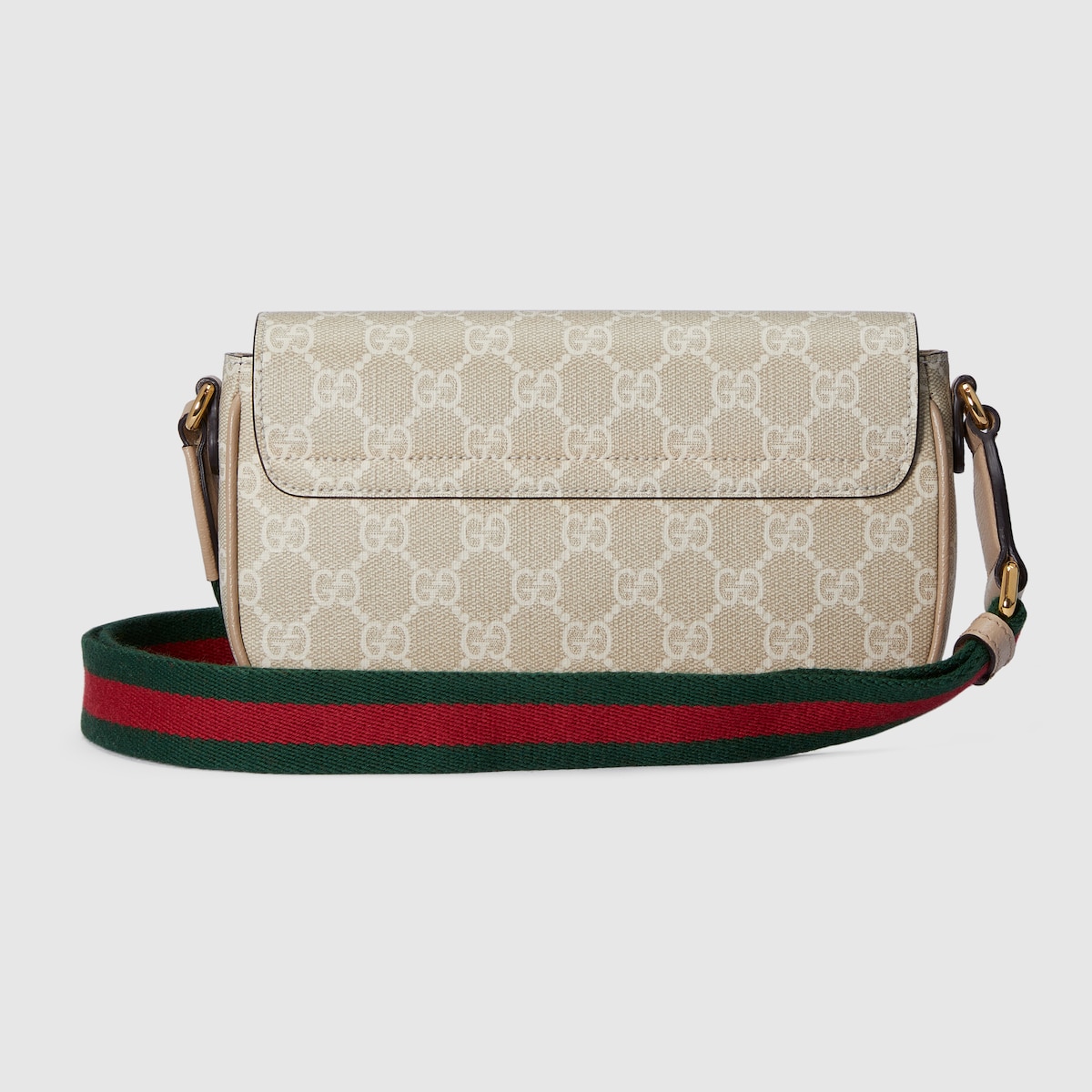 Ophidia pochette in beige and ebony Supreme - thumbnail 6