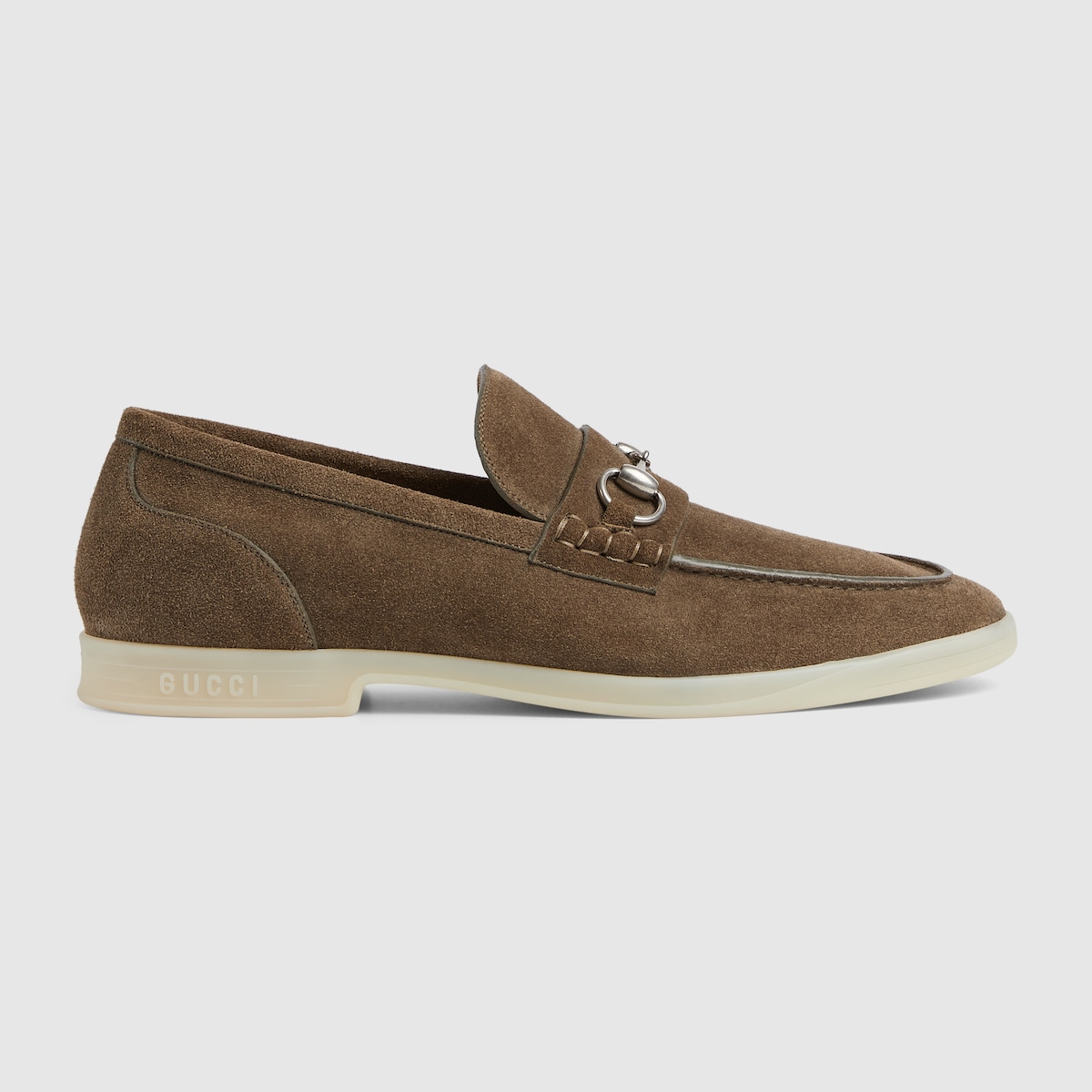 Mens gucci suede horsebit loafers shop