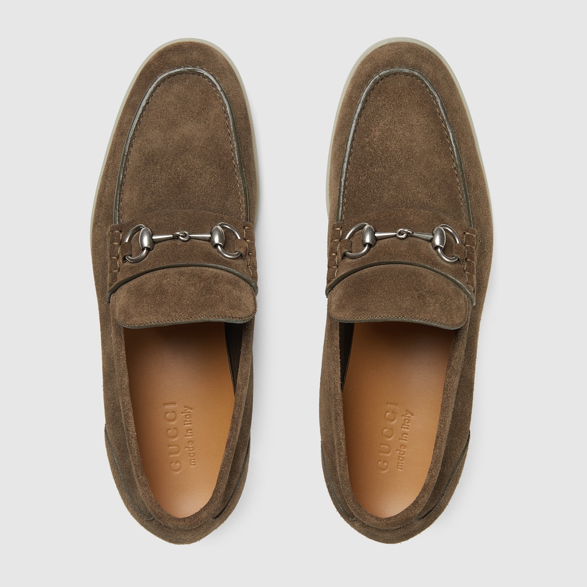 Gucci suede loafers mens hotsell