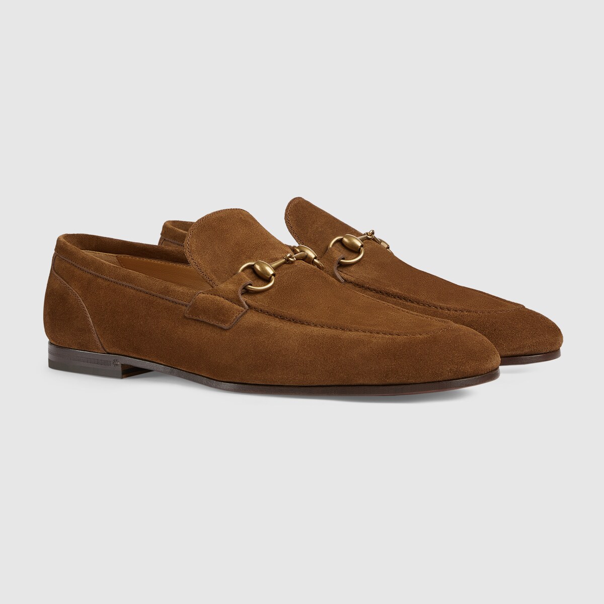 Men s Gucci Jordaan loafer in brown suede GUCCI Canada