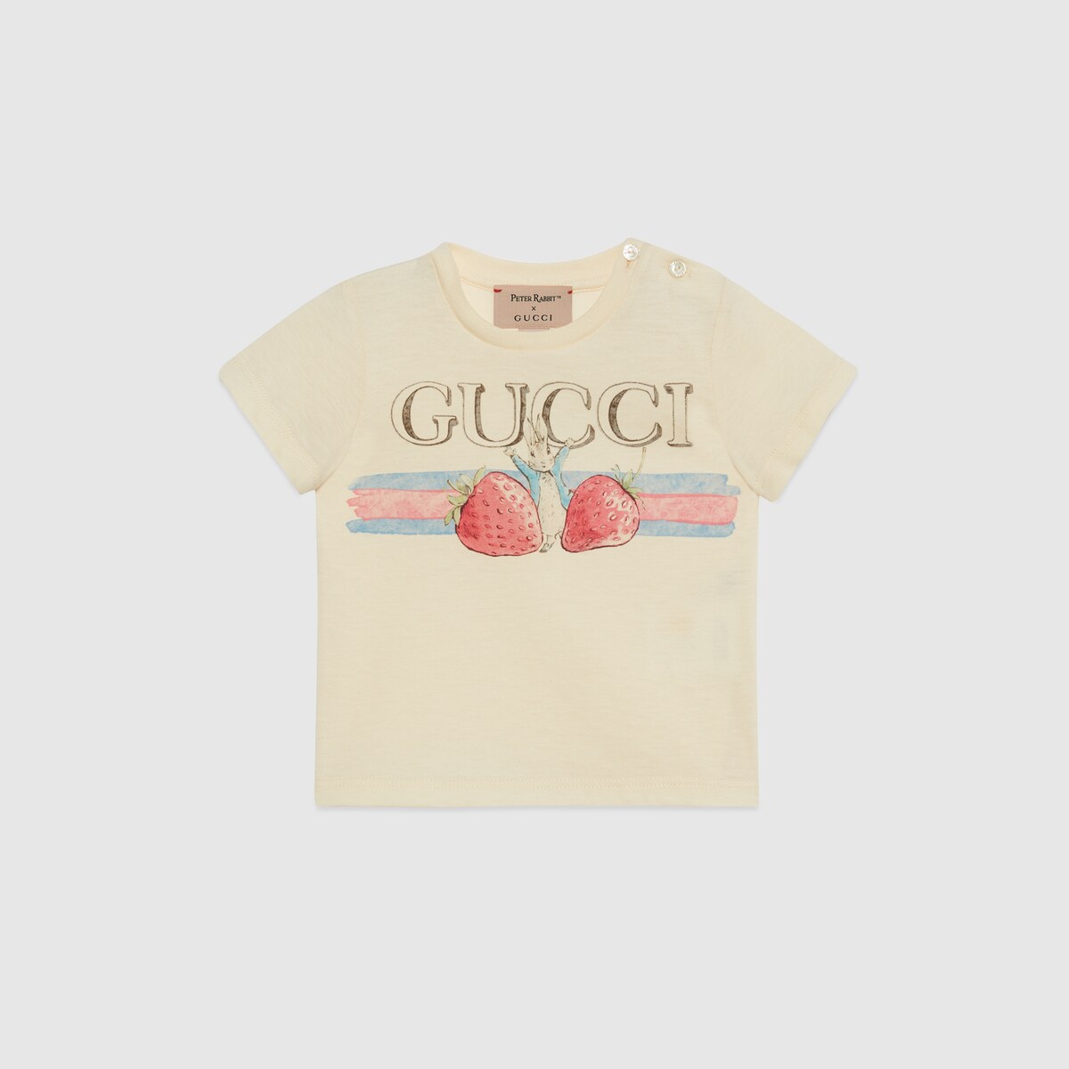 ピーターラビット™ x GUCCI Tシャツオフホワイト | GUCCI公式
