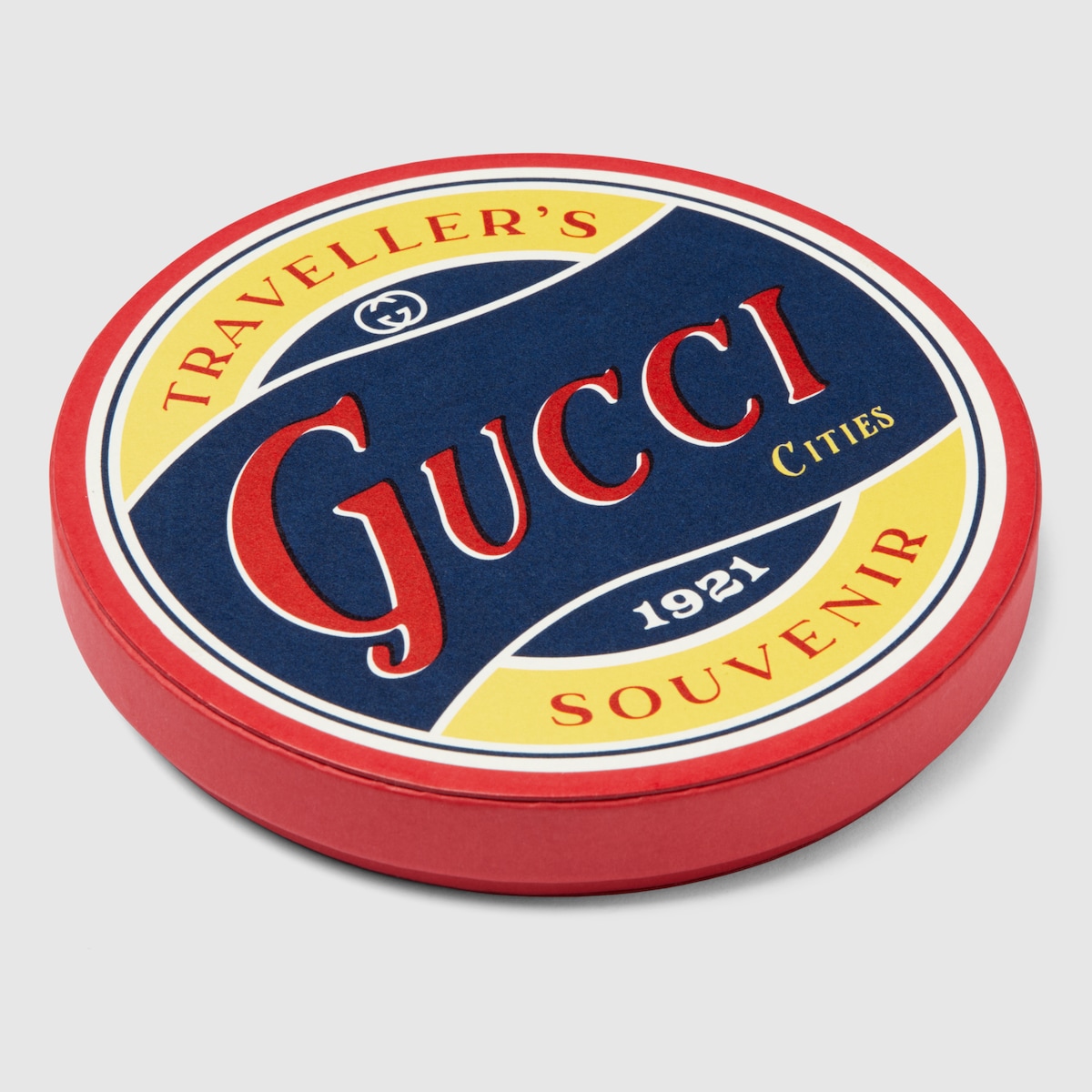Gucci Cities luggage stickers in multicolor | GUCCI® US