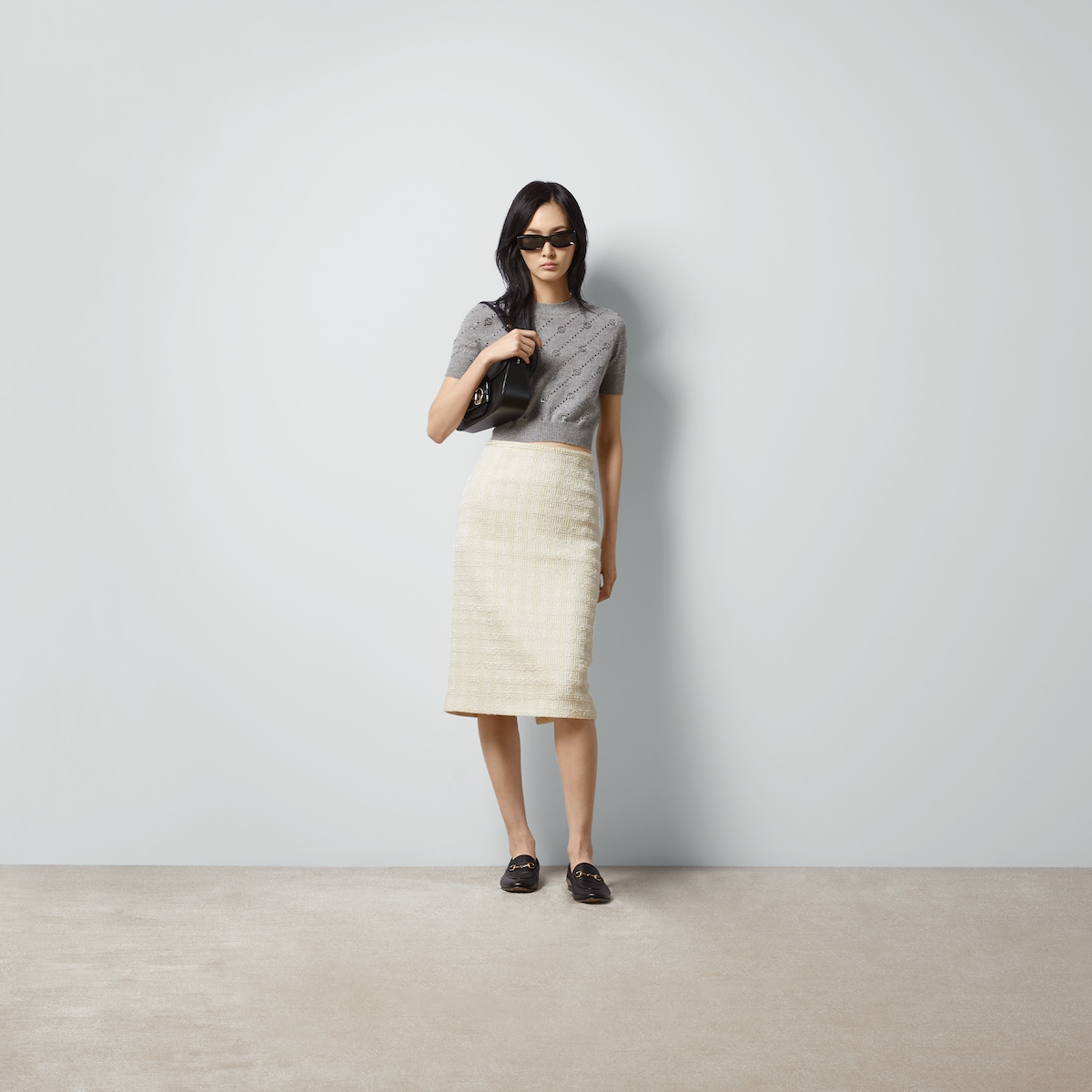 Tweed skirt
