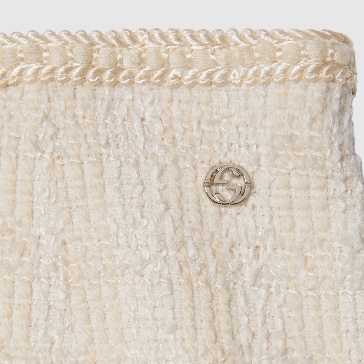 Tweed skirt in ivory | GUCCI® US