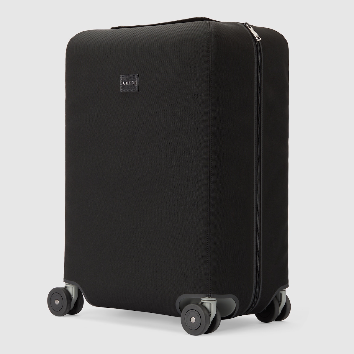 グッチ ポーター〕キャビン トロリー カバー ・ブラック ファブリック