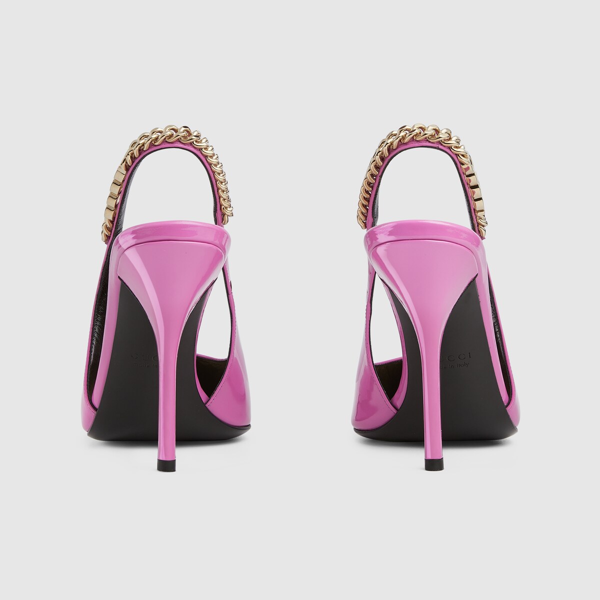 Gucci pink bottom heels top