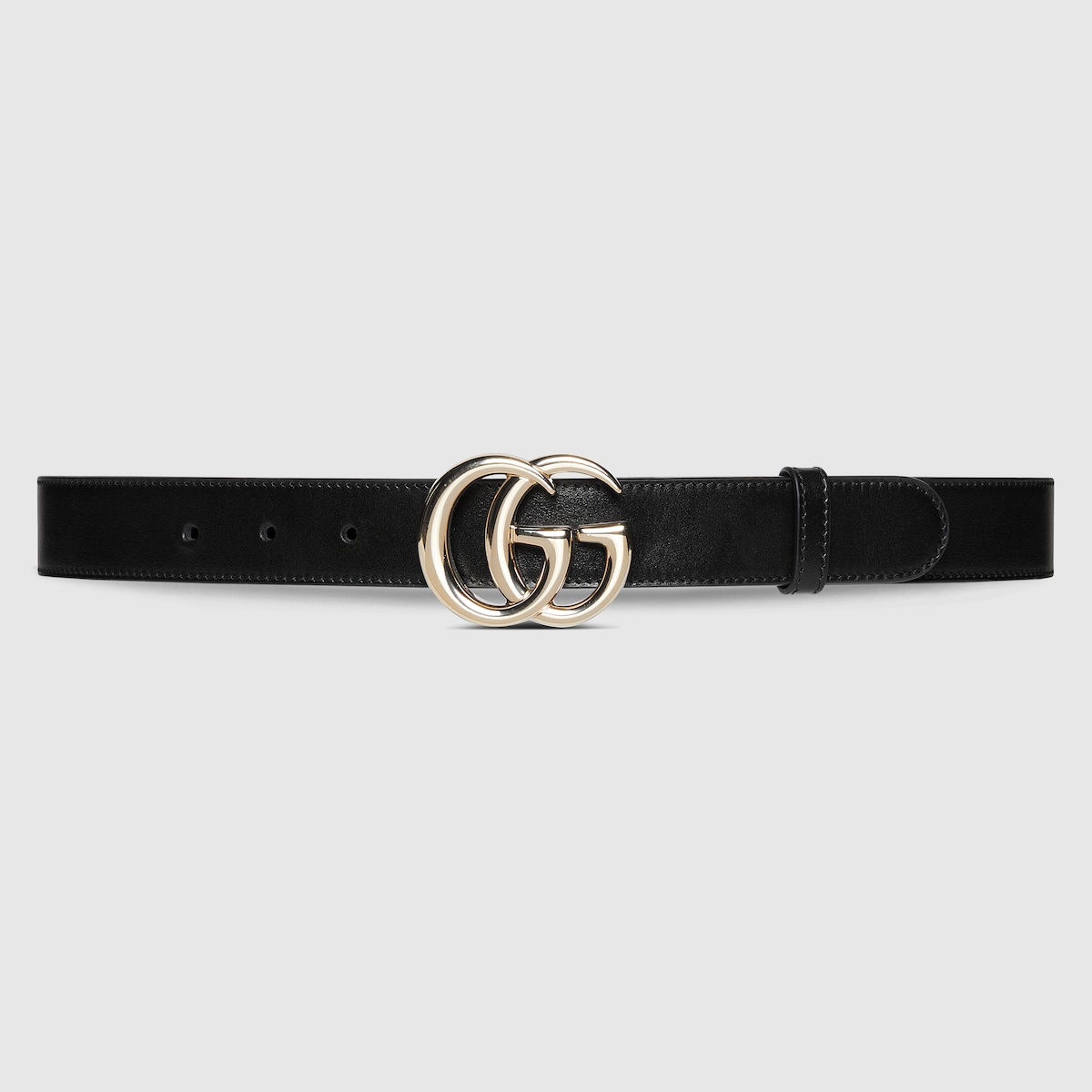 Ceinture gucci noir mat best sale