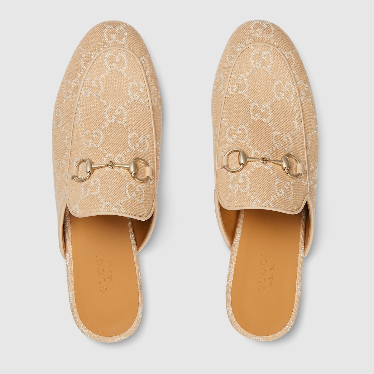 Gucci 2024 slippers gold