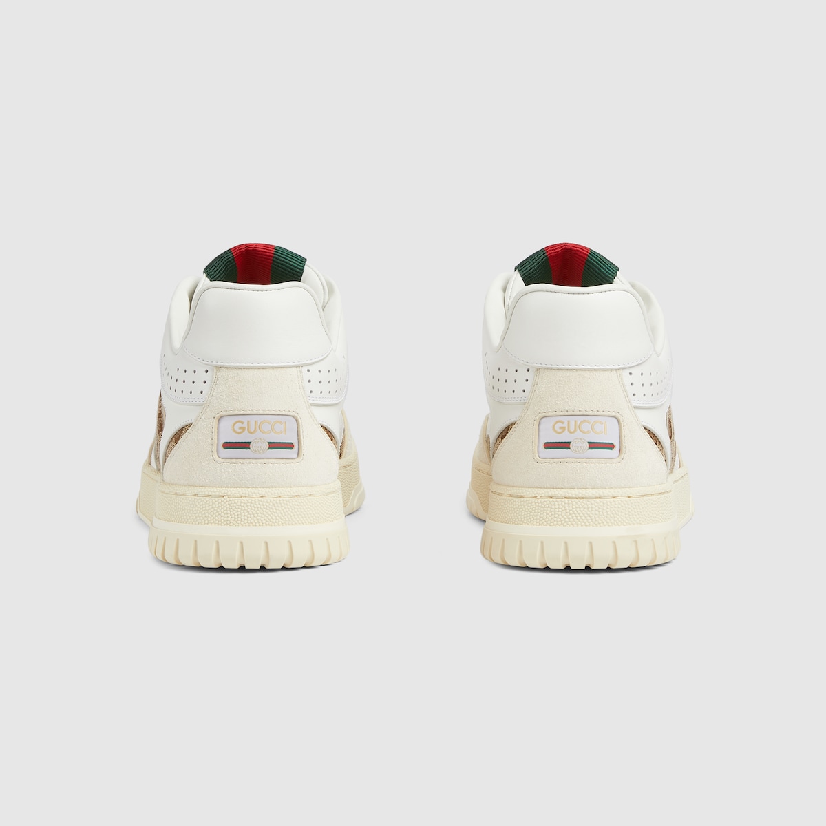 Men's Gucci Re-Web trainer in Original GG canvas | GUCCI® PL