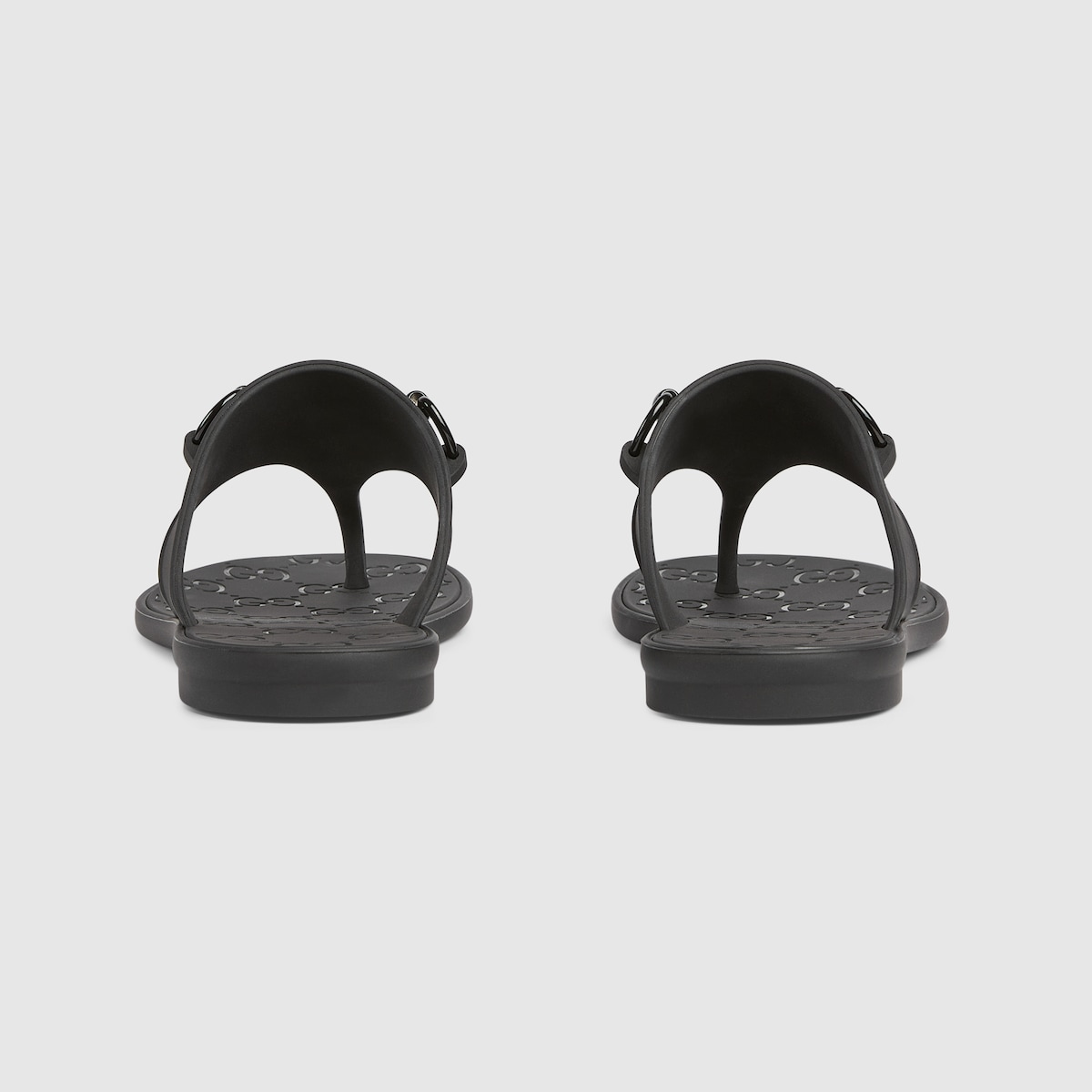 Gucci katina rubber thong sandal new arrivals