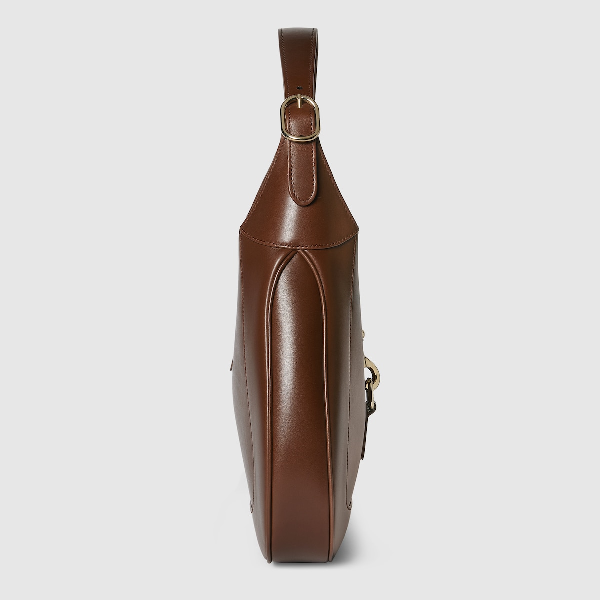 Mittelgroße Gucci Jackie Schultertasche in braunes Leder | GUCCI® DE