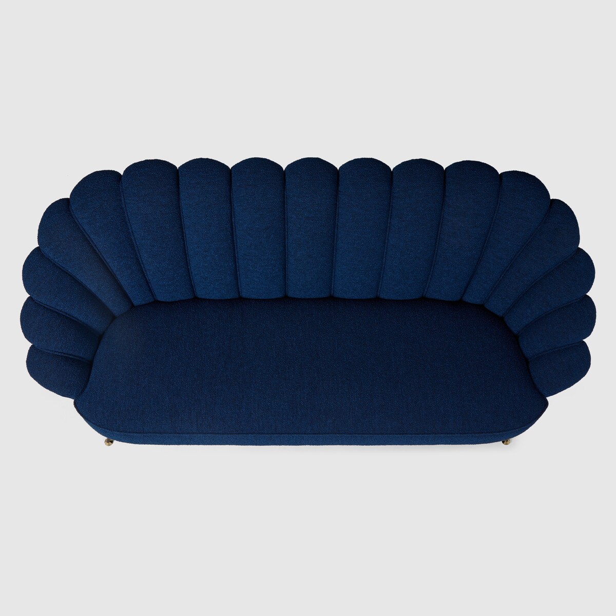 レザー 2人掛けソファ クロコダイル　GUCCI ブークレ ソファ ・ダークブルー ブークレ | GUCCI公式