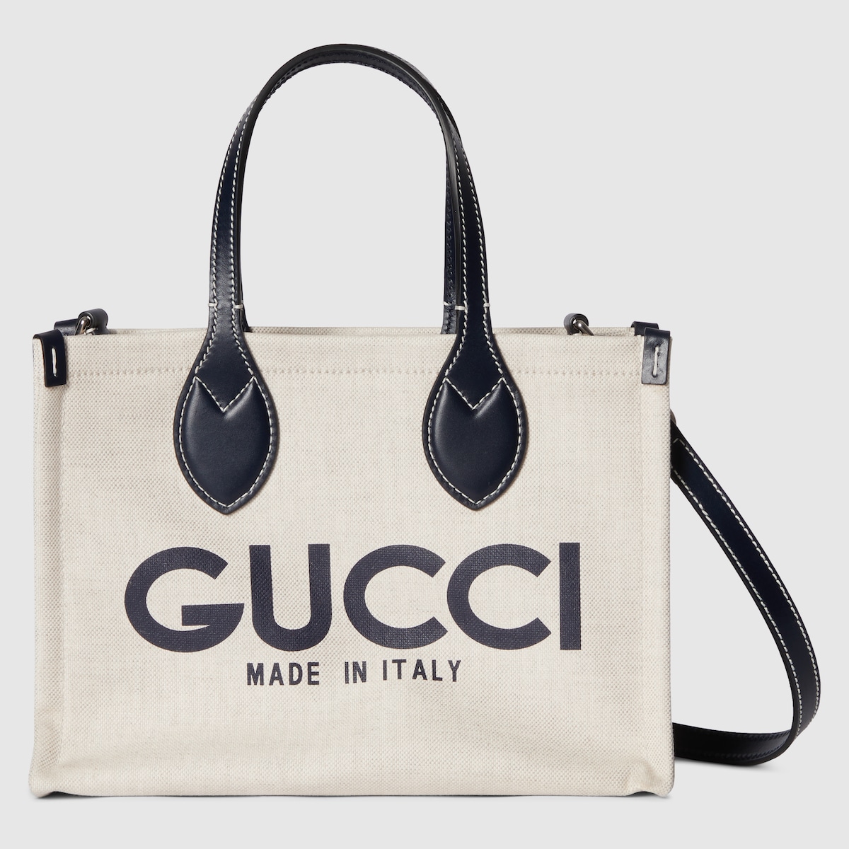 日本限定 GUCCI プリント ミニ トートバッグベージュ キャンバス 