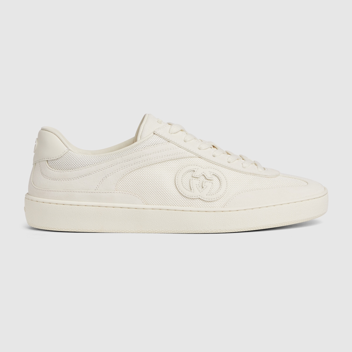 スニーカー Gucci G75 SNEAKERS Men's G75 sneaker in white suede | GUCCI® US