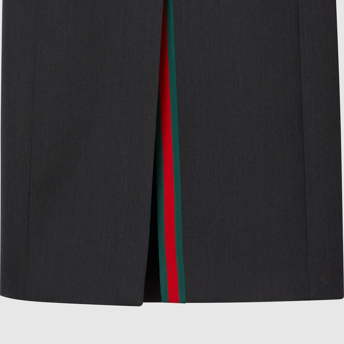 コート GUCCI BLACK WOOL MAXI COAT Double-breasted long wool coat in wool | GUCCI® SI